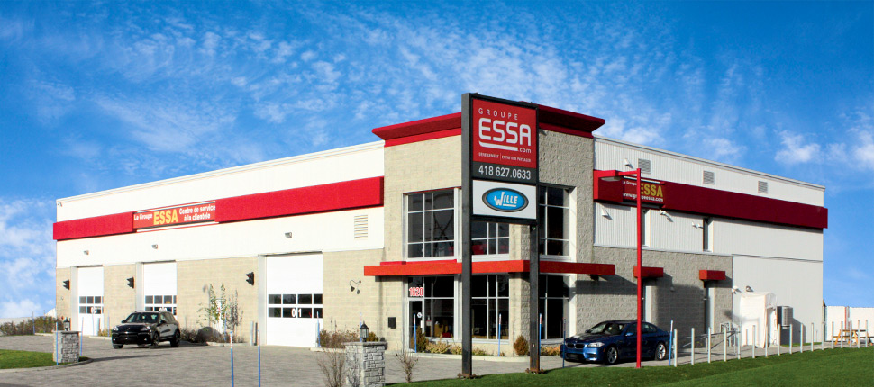 Équipe et centre de service du Groupe Essa à Beauport